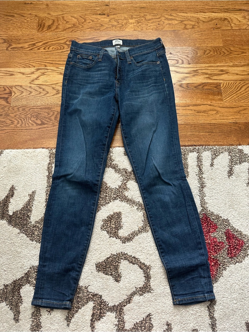 J. Crew Dark Blue Skinny Jeans